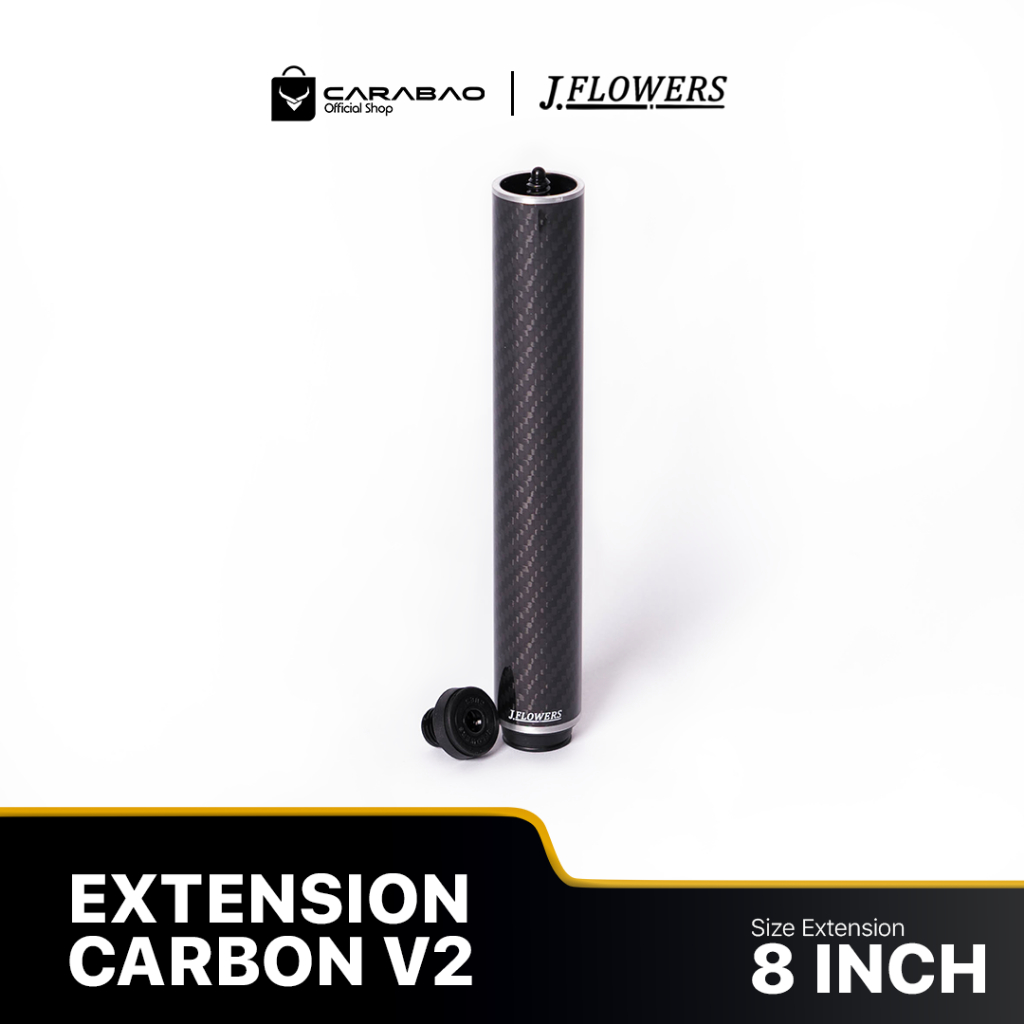 JFLOWERS EXTENSION CARBON V2 8 inch - extension jflowers