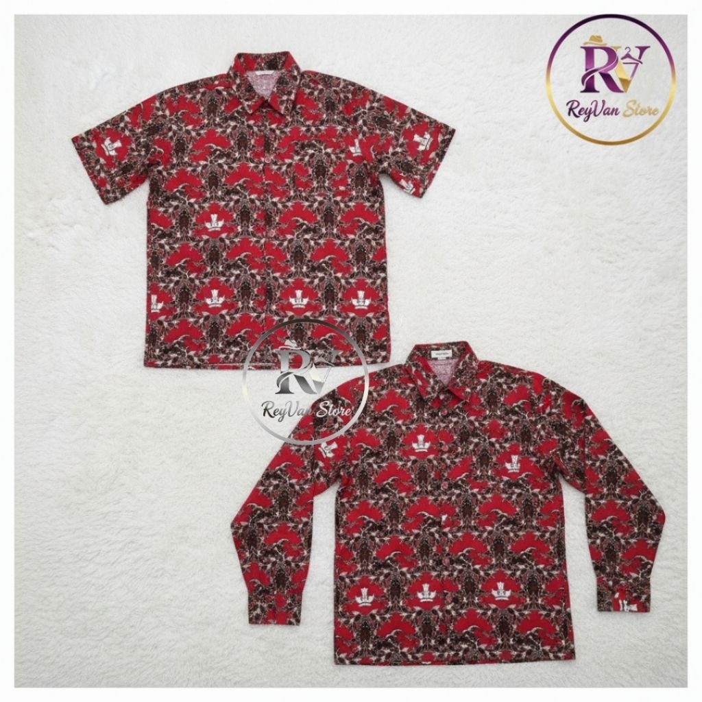 Seragam Batik SD Motif Penyu/Kemeja Batik SD/Baju Batik SD