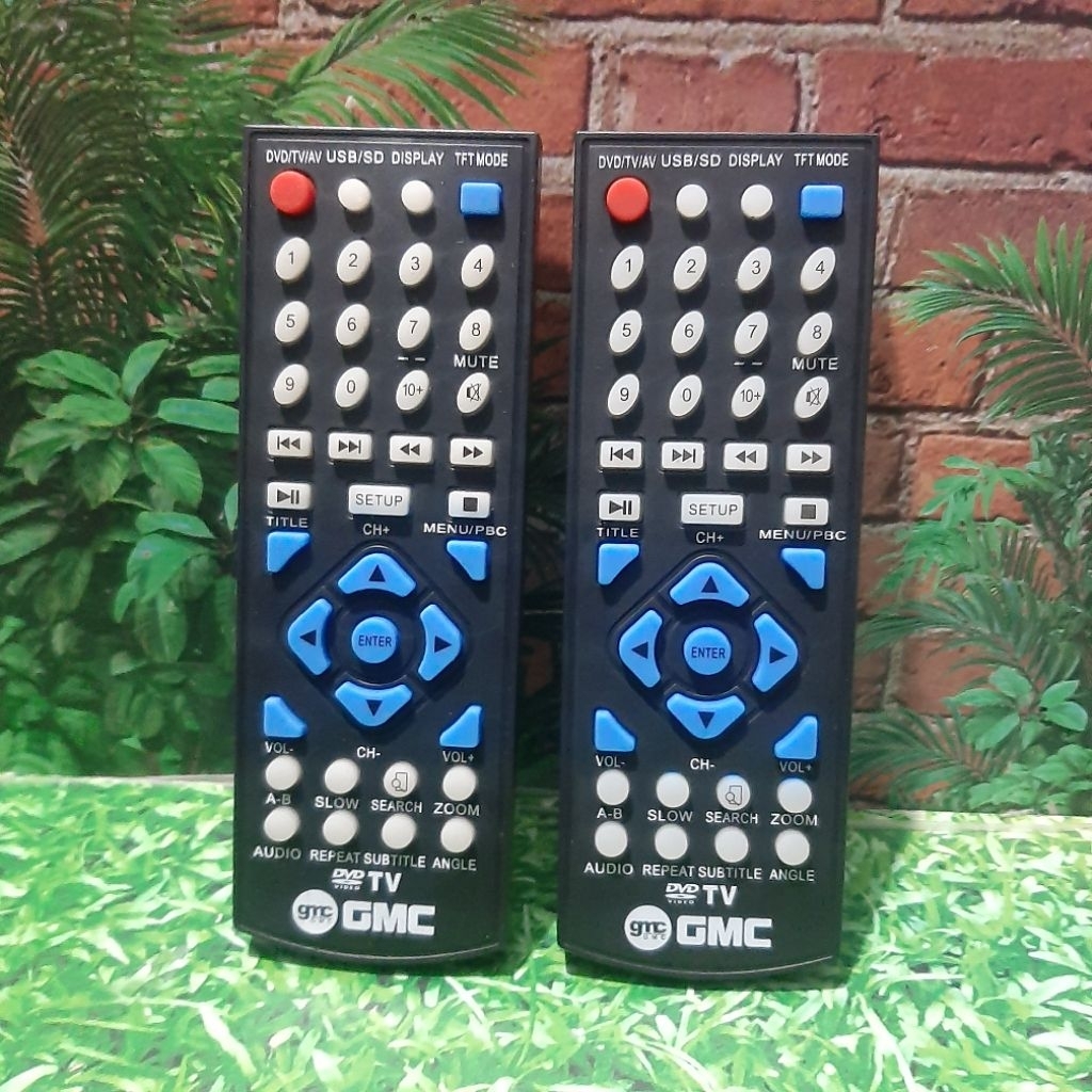 Remote DVD TV Portabel GMC Kondisi Fisik 90-95%