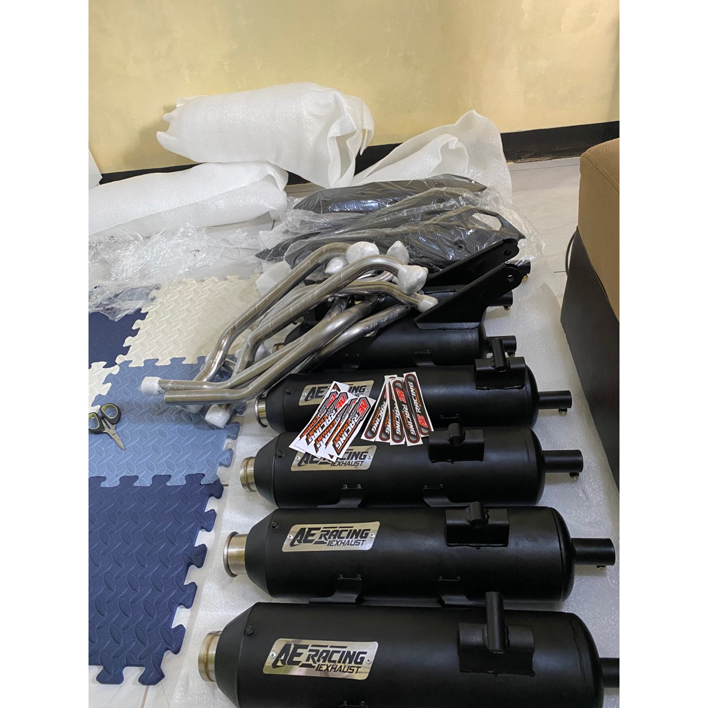 Knalpot standar racing beat karbu, beat fi, beat street, beat new beat deluxe