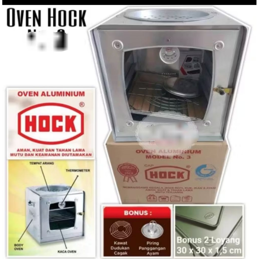 Oven Kompor Hock No.3 & 4 Putaran Hawa & Arang