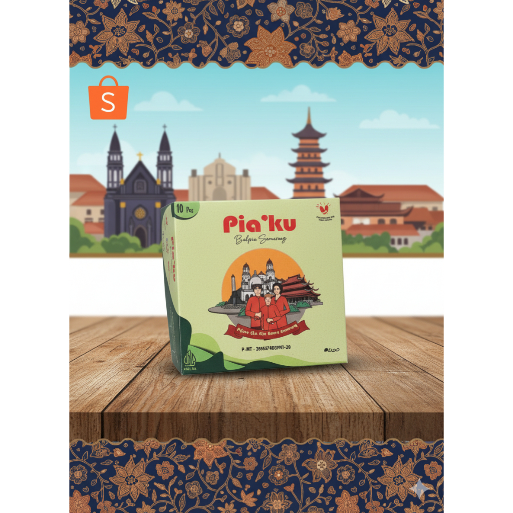 Bakpia Piaku Semarang - Isi 10 Berbagai Macam Rasa Oleh-oleh Khas Semarang
