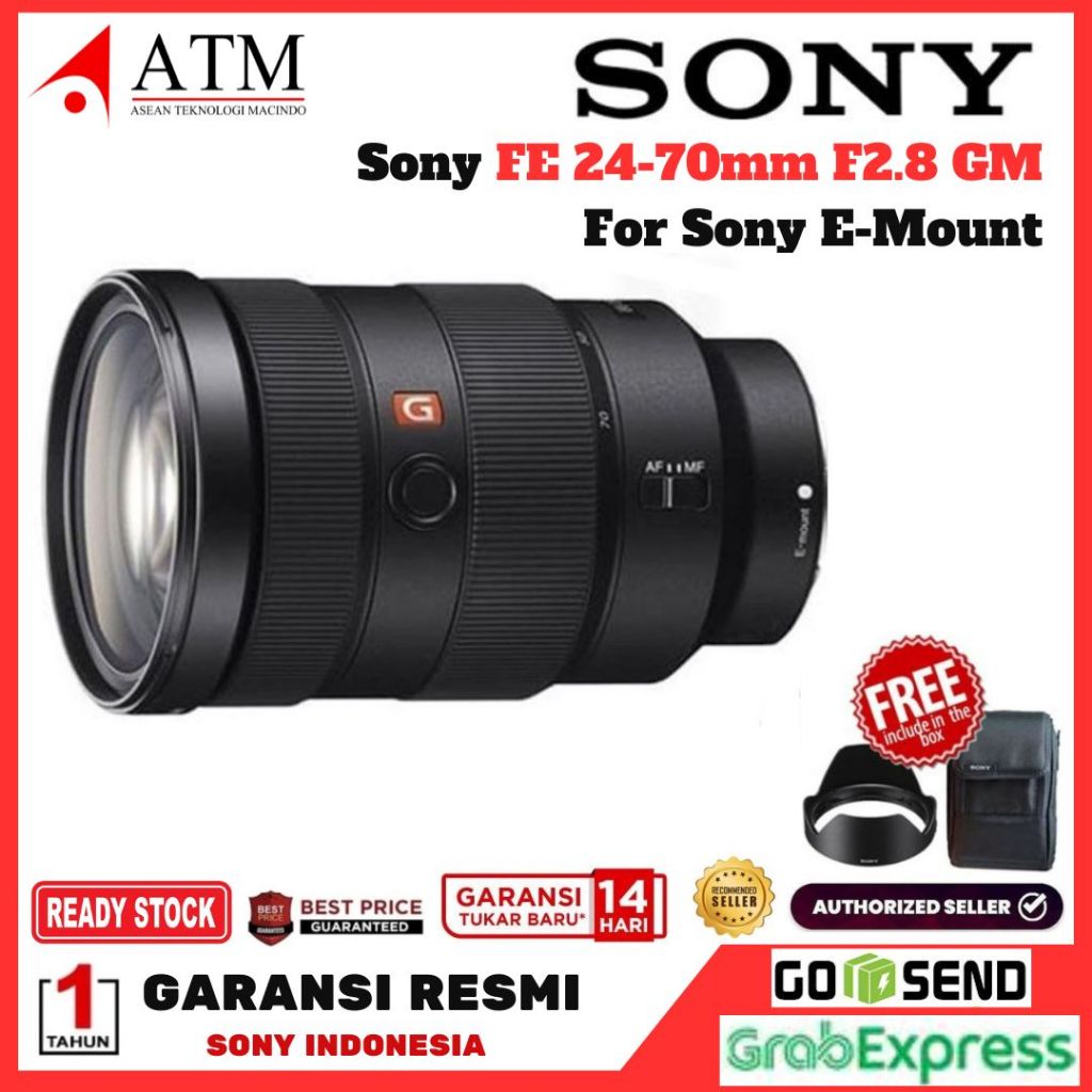 Sony FE 24-70mm F2.8 GM Lensa Sony FE 24-70 mm F/2.8 GM Garansi Resmi