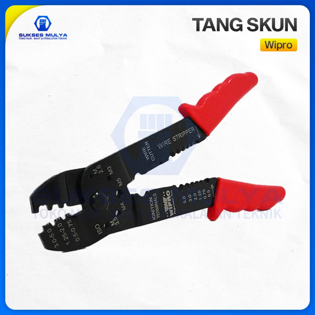 TANG SKUN MANUAL HS-2003 WIPRO / WIRE STRIPPER HS-2003/TANG KUPAS KABEL