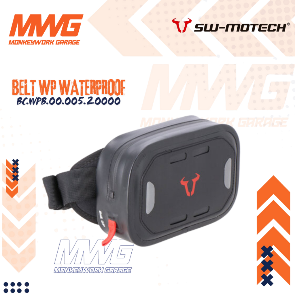 SW MOTECH BELT WP WATERPROOF BAG BLACK