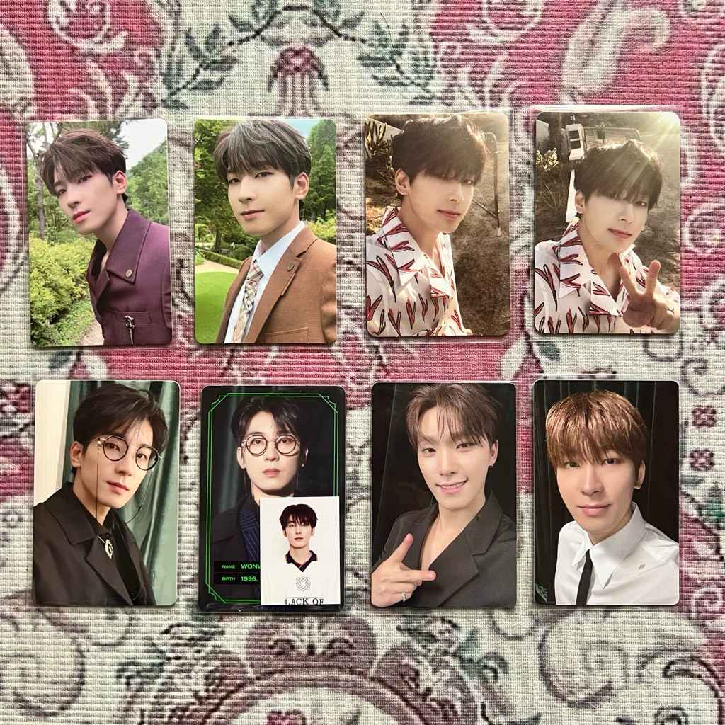PHOTOCARD WONWOO SEVENTEEN OFFICIAL PC SOCO SOCIAL CLUB AL FINE DA CAPO WONU CAHIL PEACE DIGICODE PO