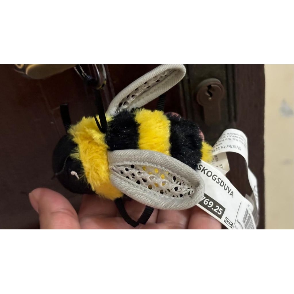 Boneka Lebah Gantungan Tas IKEA