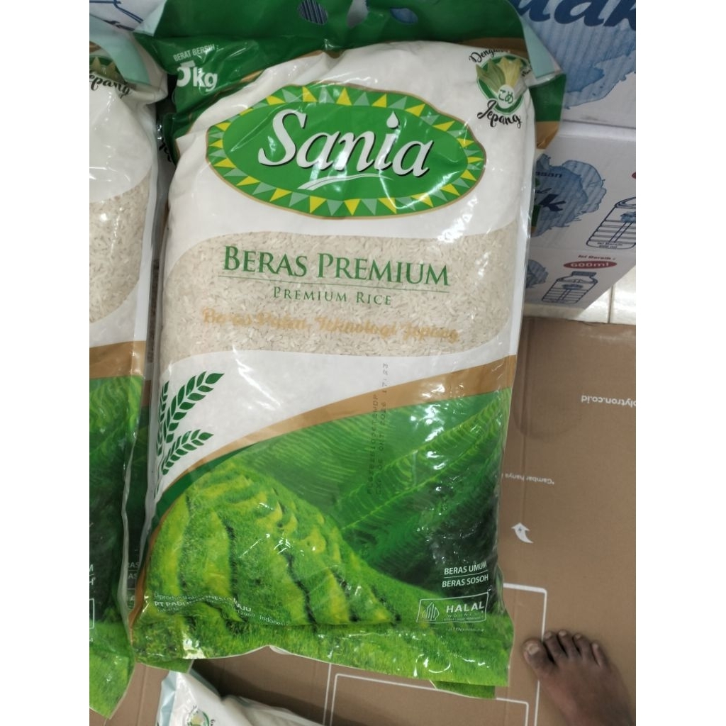 Beras Pulen Premium By Wilmar,Sania, Sawah Jingga