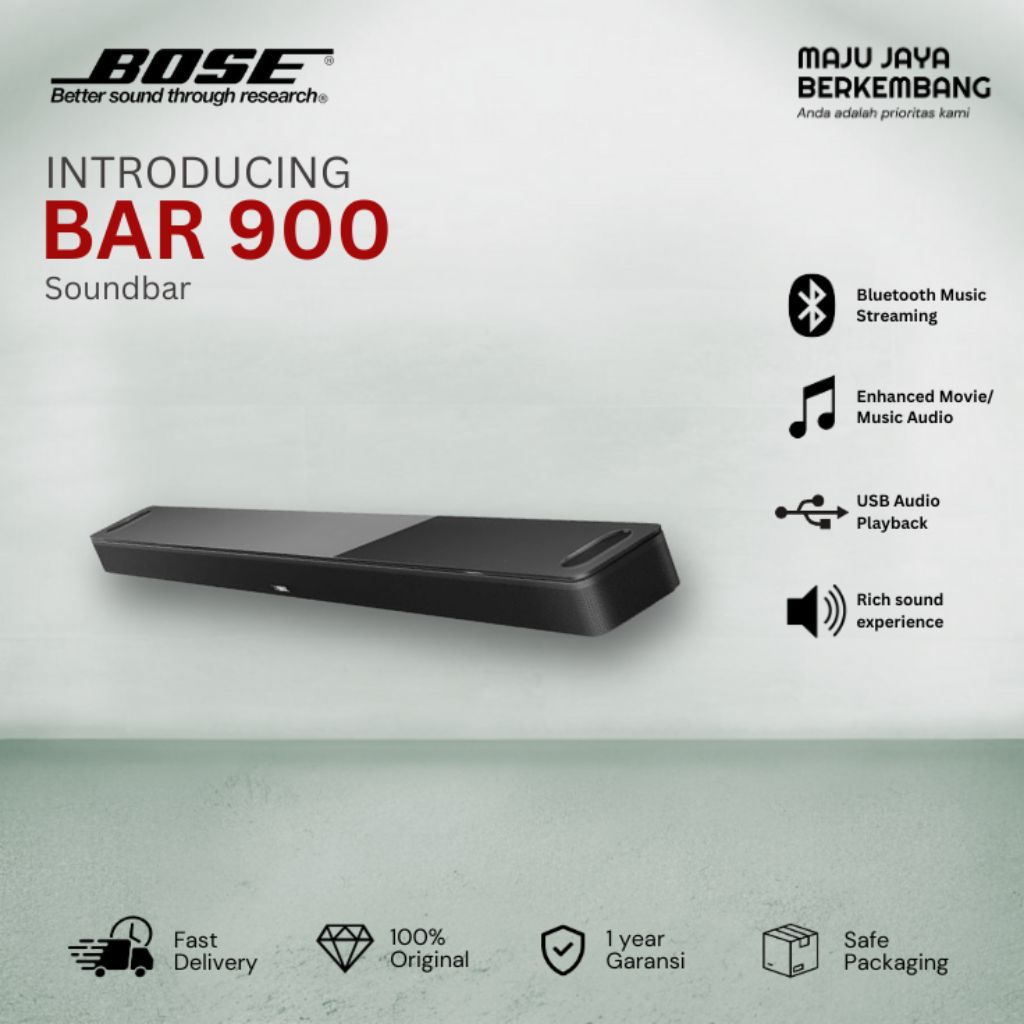 Bose Soundbar 900 Wireless Bluetooth Home Theater Speaker BOSE SOUNDBAR 900