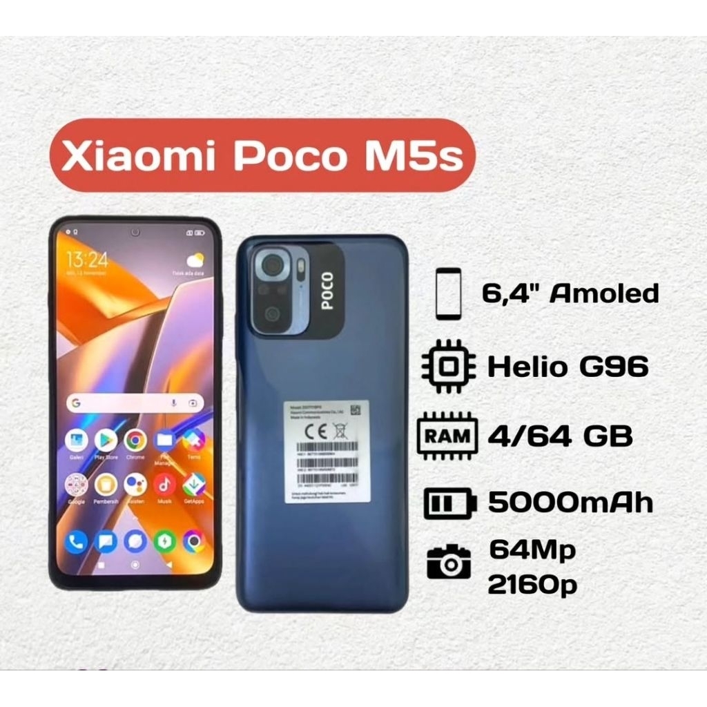 Xiaomi Poco M5s 4/64 GB second