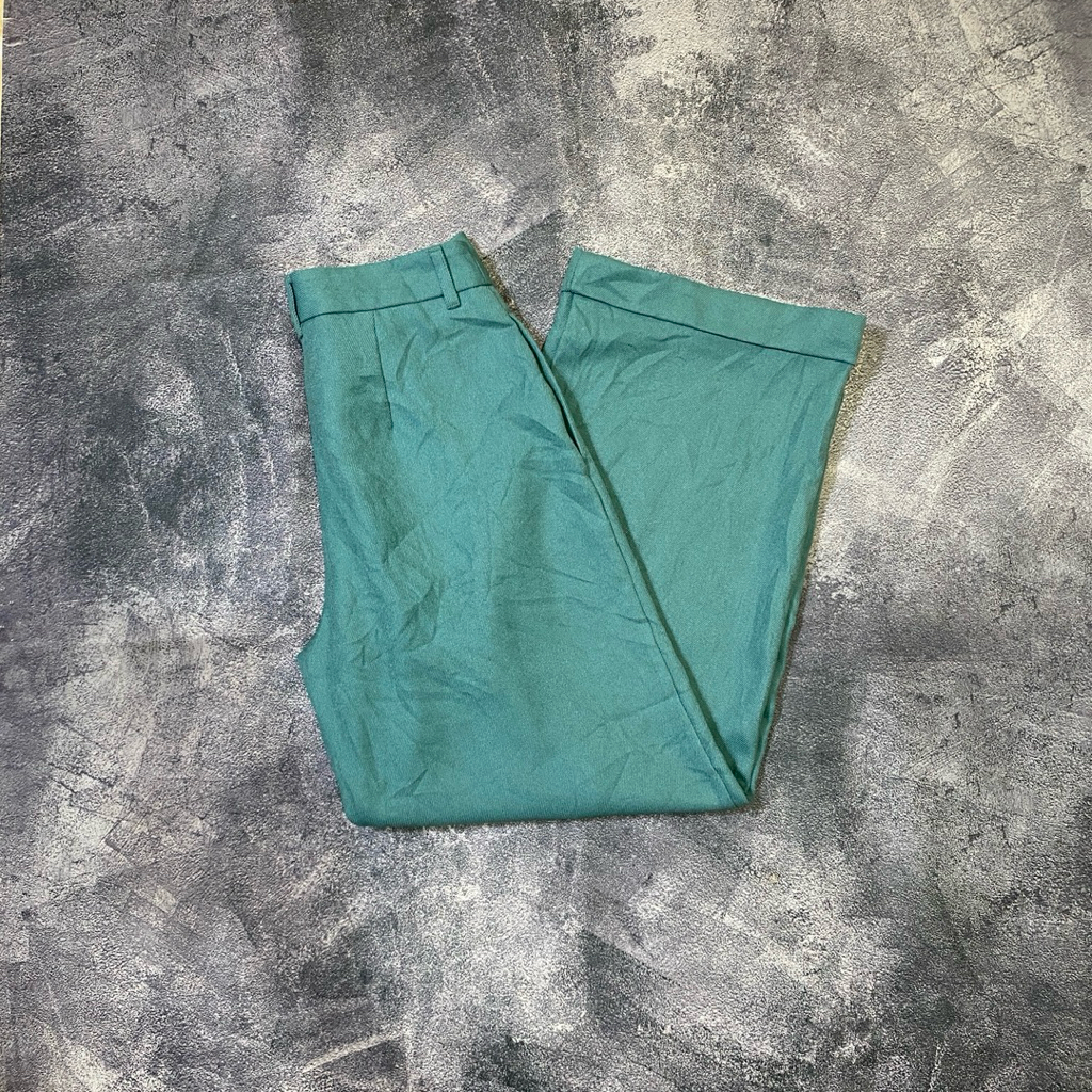 Gu uniqlo wide leg pants