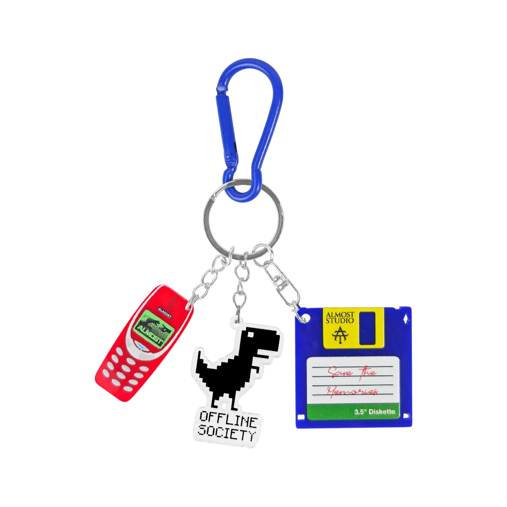 Almost Studio Archive Keychain Set – Bag Charm Gantungan Kunci Akrilik
