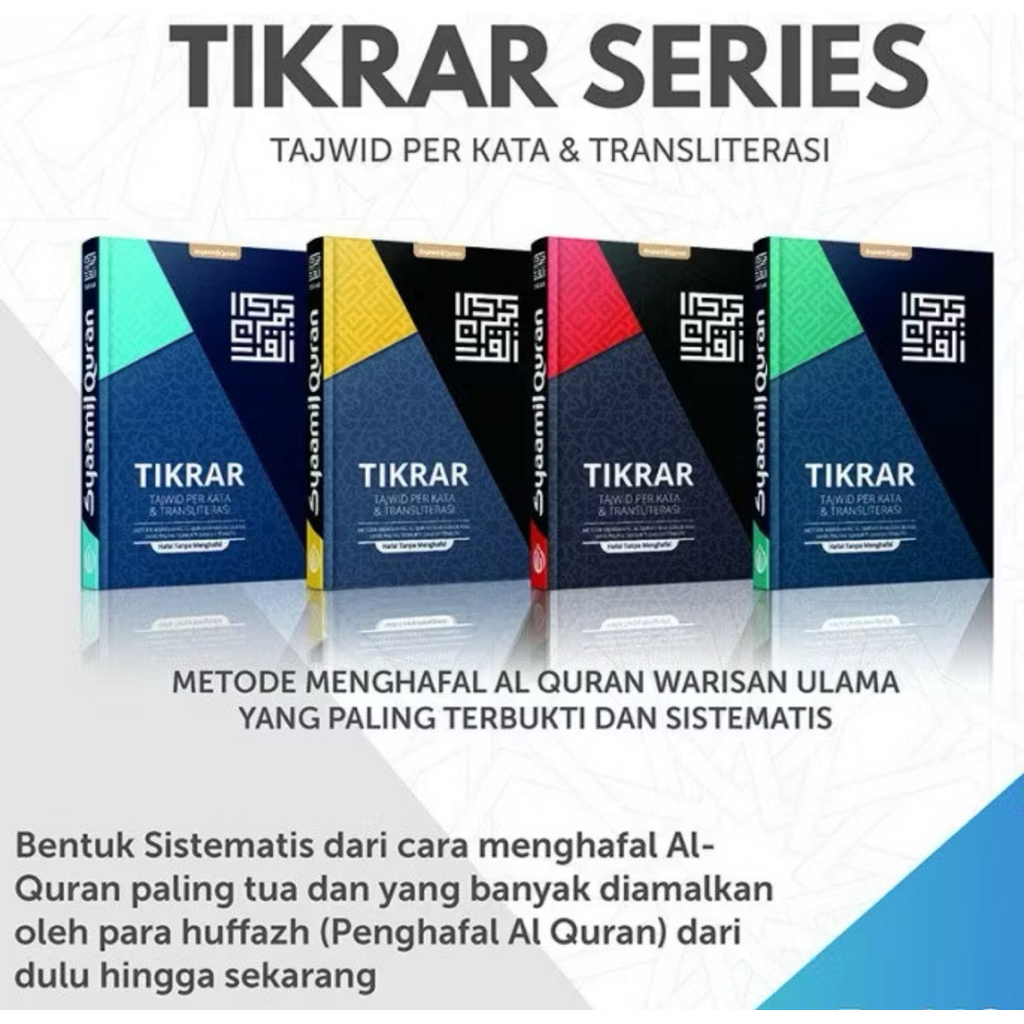 AlQuran Tikrar Hafalan Tajwid Perkata dan Transliterasi