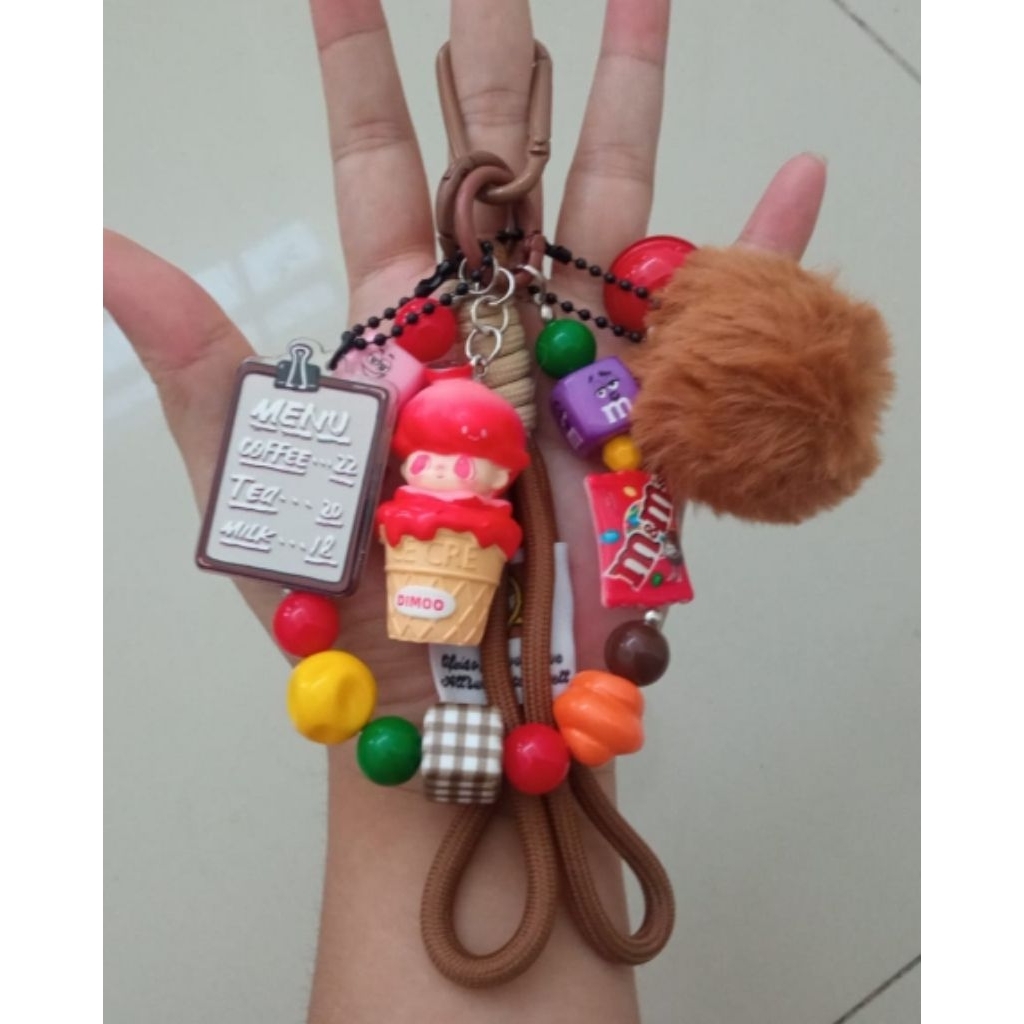 Bag charm dimoo candy