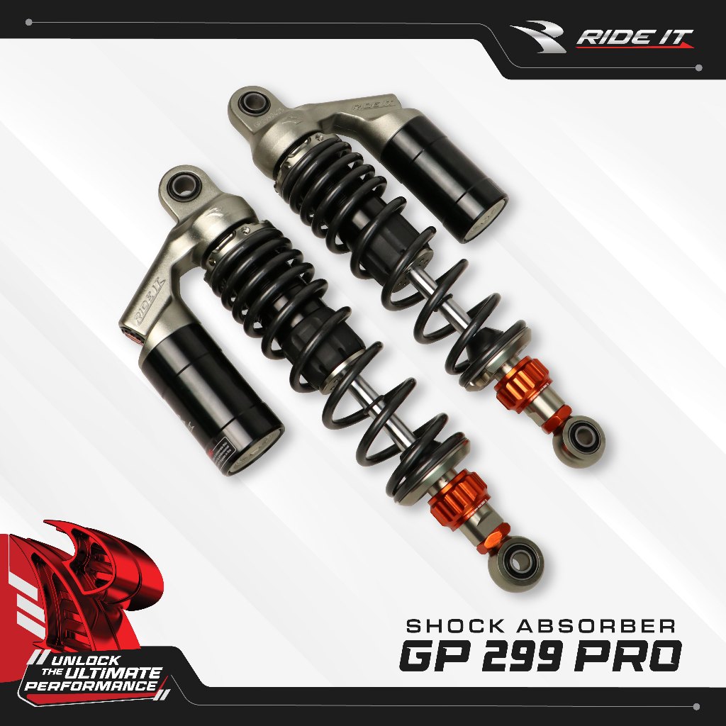 [RIDE IT] SHOCK ABSORBER GP 299 PRO SERIES SINGLE CLICK SHOCKBREAKER