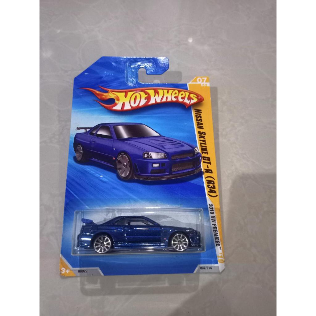 HOTWHEELS NISSAN SKYLINE GT-R R34