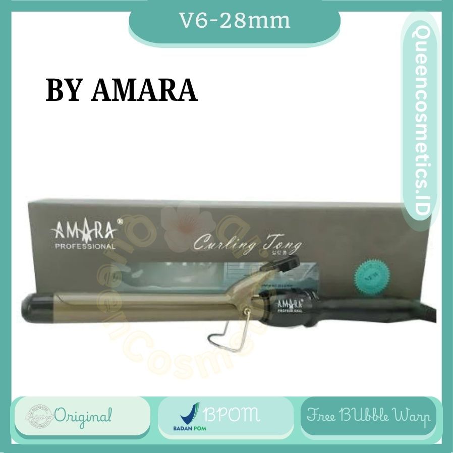 Amara Catokan Curly Klintong Stylish Dan Praktis / Amara Curling V6 / Clintong