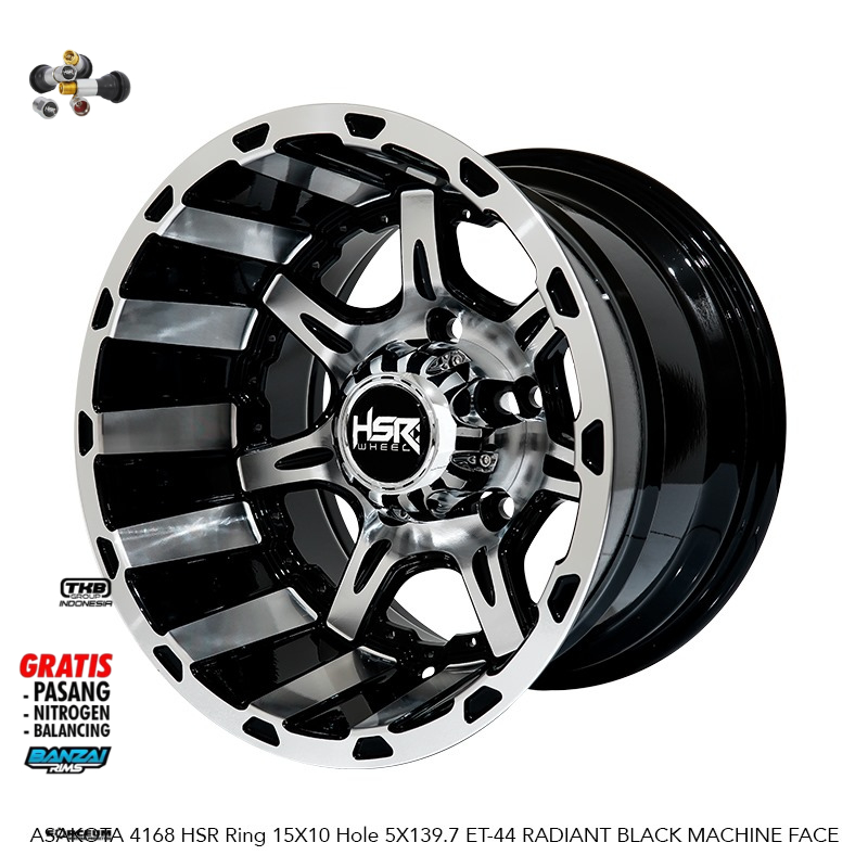 velg mobil celong asakota ring15 lebar 10 jimny katana escudo taft
