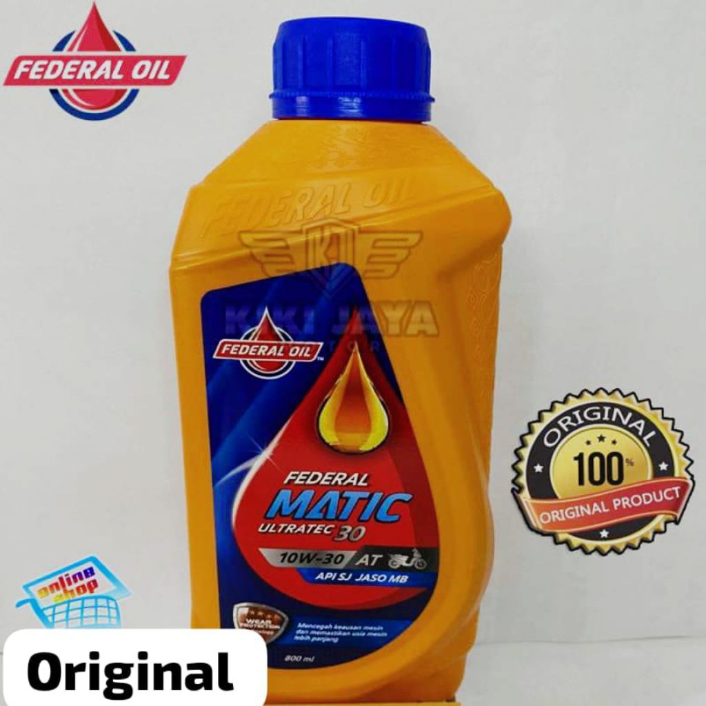 oli ultratec matic 800ml original produk federal oil