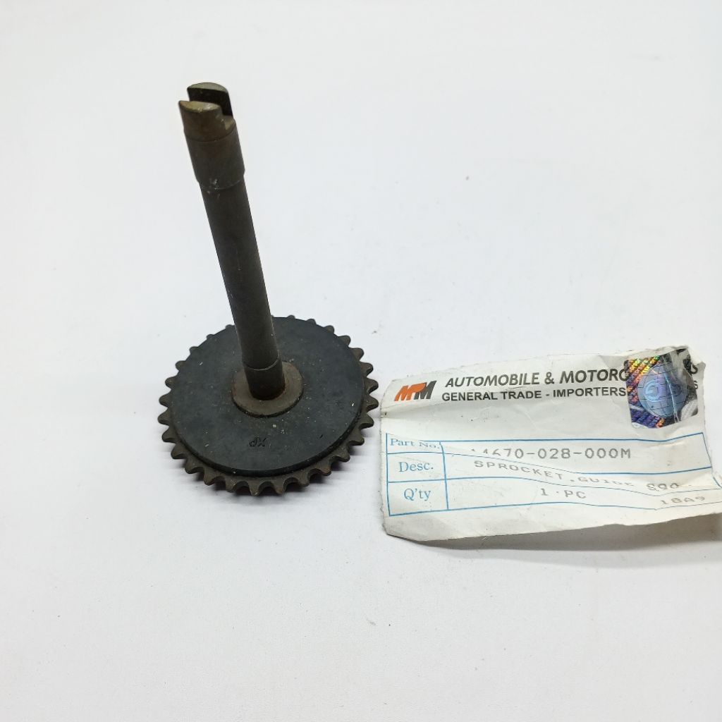 14670-028-000 NOS Sprocket Guide Ger Gigi Gir Pompa Oli Mesin Honda S90z S90 90Z Castrol