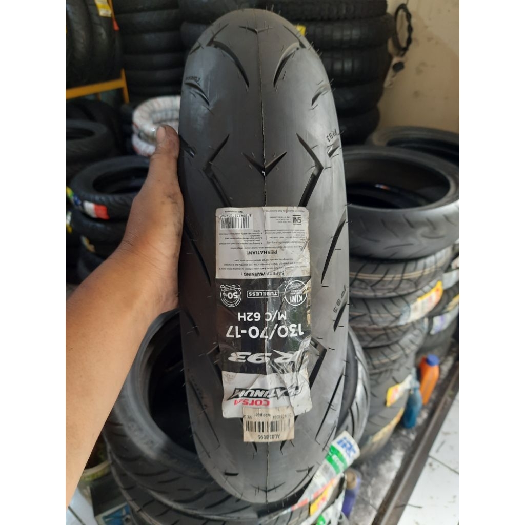 corsa R93. 130/70-17 baru