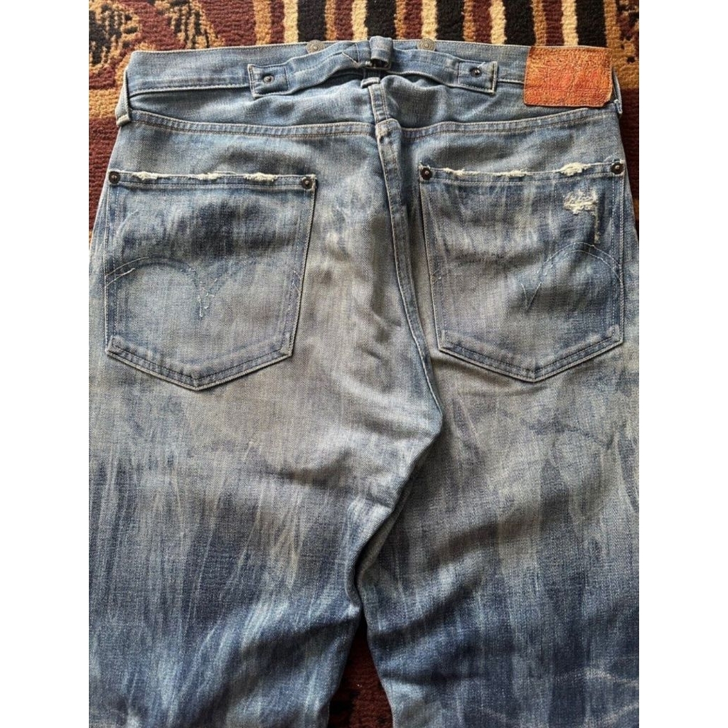 Celana vintage levi's LVC 501XX Selvedge Shrink to fit 33501-0010 Made in Japan Size 36 fit 34