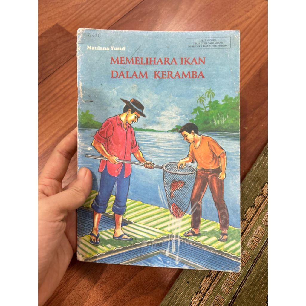 Buku - MEMELIHARA IKAN DALAM KERAMBA oleh MAULANA YUSUF