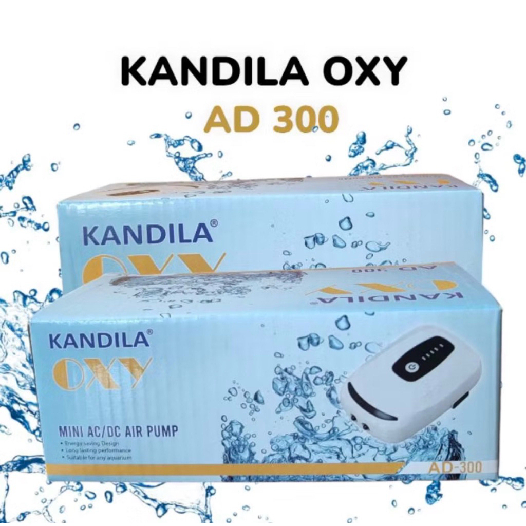 Aerator ACDC KANDILA OXY AD 300 Mini/ACDC Airpump Aerator aquarium kolam 2 lobang