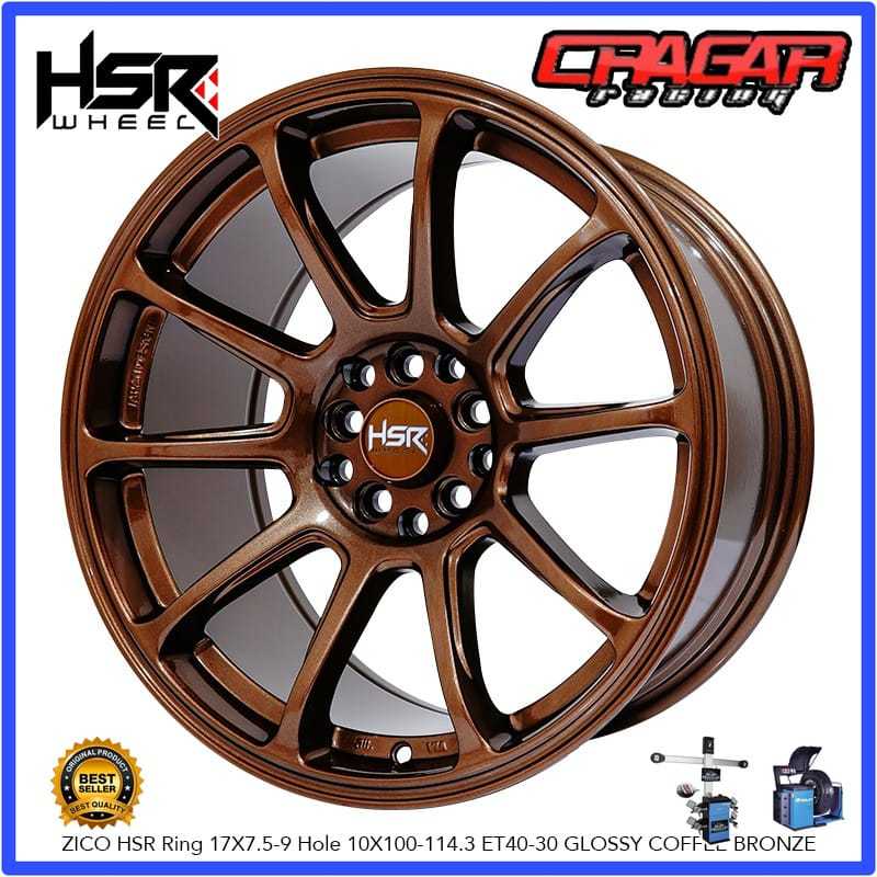 Velg Mobil Hsr Tipe Zico R17 Lubang 5x100 Buat Altis Sienta Wish Vw Polo New Avanza Xenia Dll