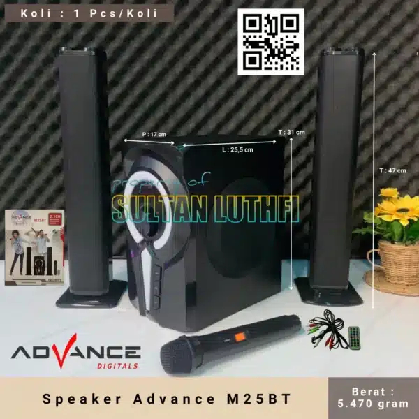 SPEAKER BLUETOOTH ADVANCE M25BT
