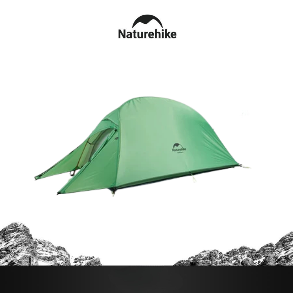 Naturehike NH18T010-T Cloud UP 1 Tenda Hiking 1 Orang  210T