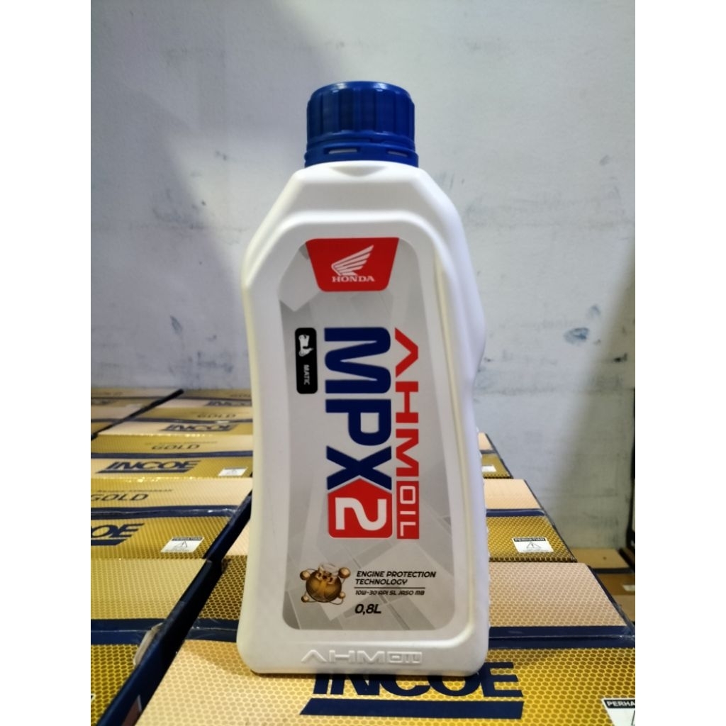OLI AHM MPX2 0.8L ORIGINAL untuk matic Honda vario,  beat, scoopy dll
