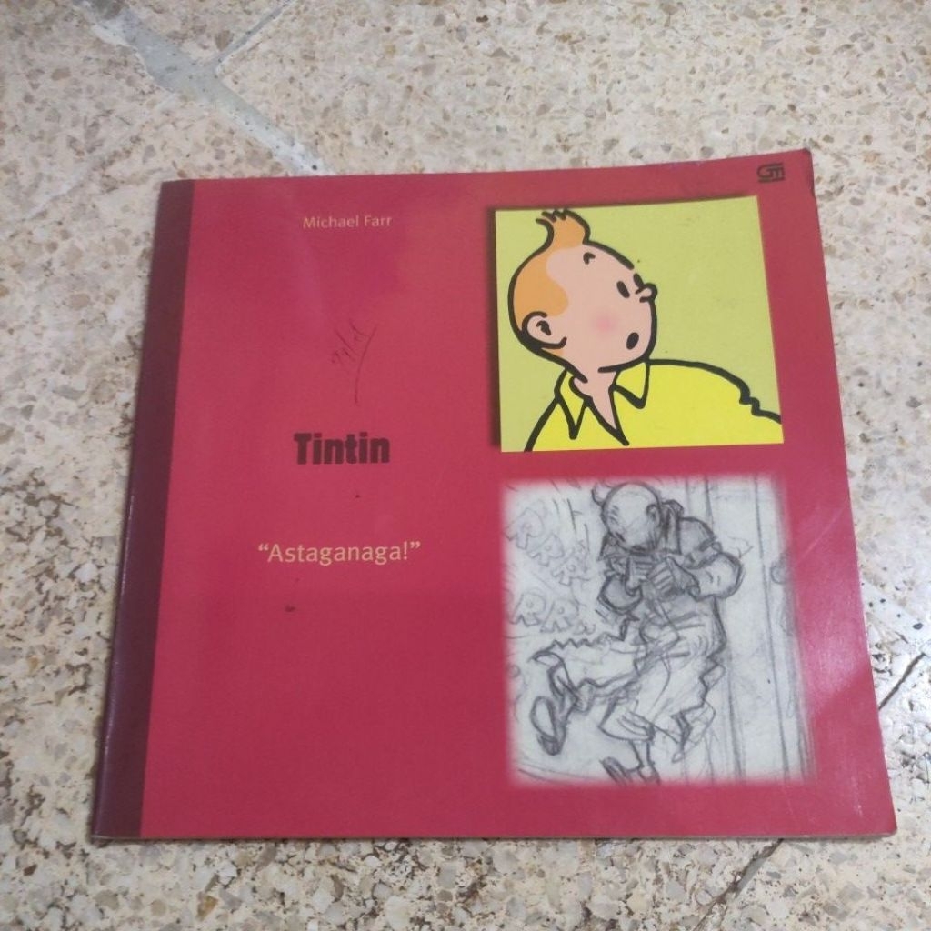 buku tintin - astaganaga / michael farr / data book