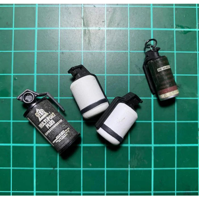 PART 1/6 AKSESORIS ARMY Set smoke bomb
