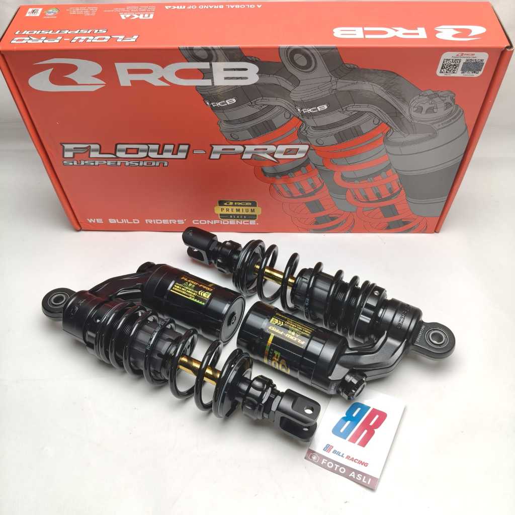 SHOCK BELAKANG RCB FLOW PRO 275MM AEROX NOUVO NMAX NEW