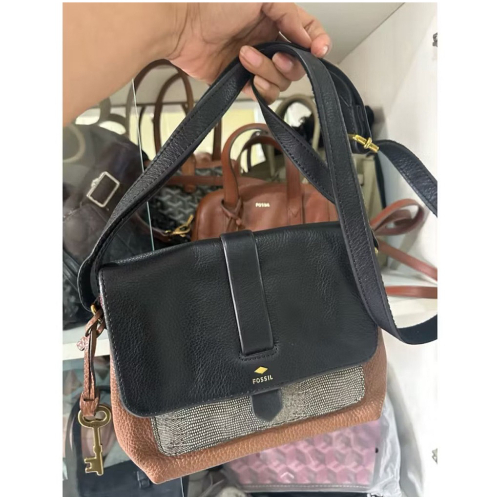 fossil sling bag original preloved