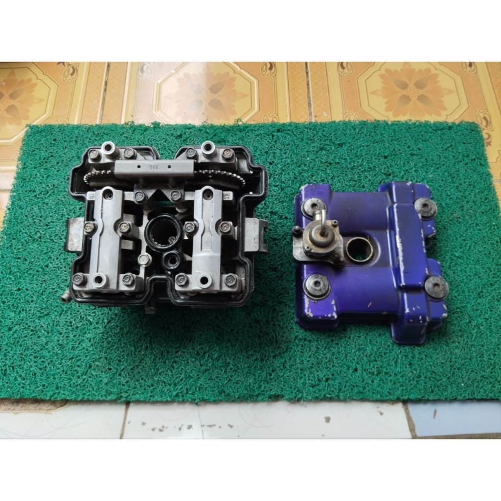 fullset blok head suzuki satria fu 150 karbu ORIGINAL second