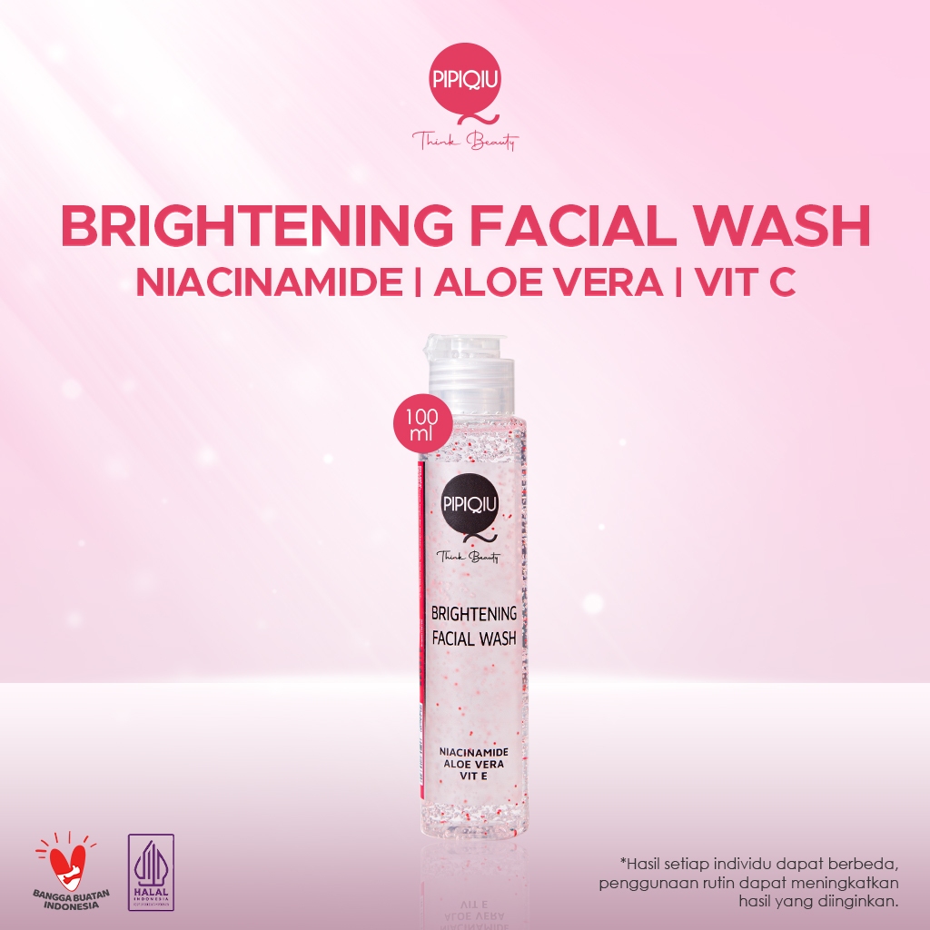 Pipiqiu Brightening Facial Wash + Niacinamide 100ml