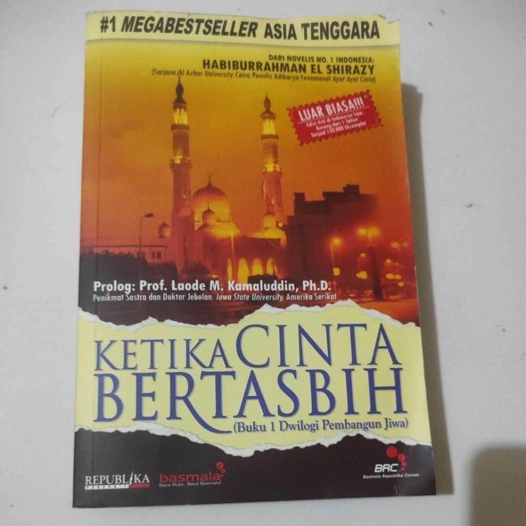 Novel Ketika Cinta Bertasbih - Habiburrahman El Shirazy - Original