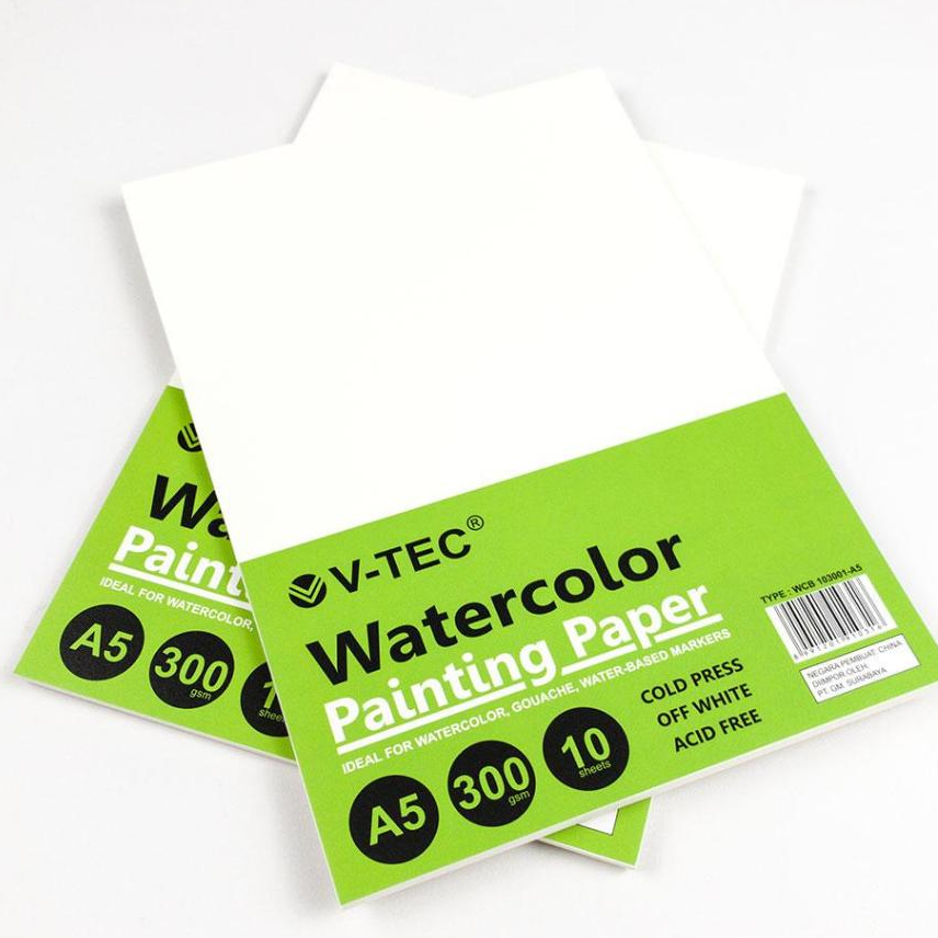 WATERCOLOR PAINTING PAPER A5 WCB 103001 V-TEC