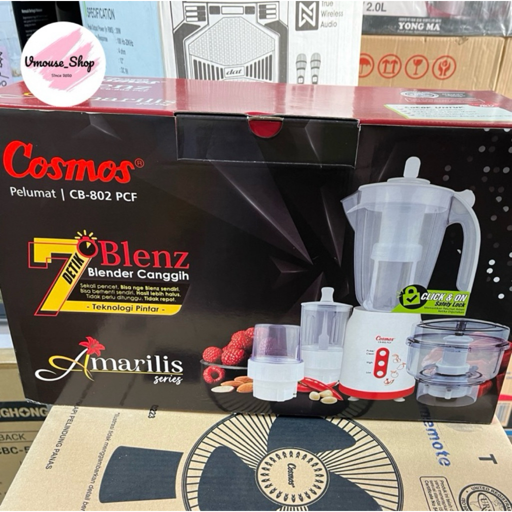 BLENDER COSMOS BLENZ CB 802 - BLENDER COSMOS 5IN1 - BLENDER PINTAR COSMOS - COSMOS CB 802 -BLENDER M