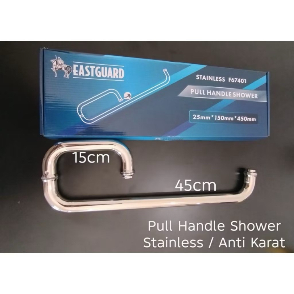 PULL HANDLE SHOWER - HANDLE PINTU KACA - TARIKAN PINTU KACA - PULL HANDLE PINTU KACA KAMAR MANDI