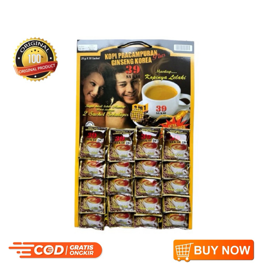 snack kering ginseng korea coffee