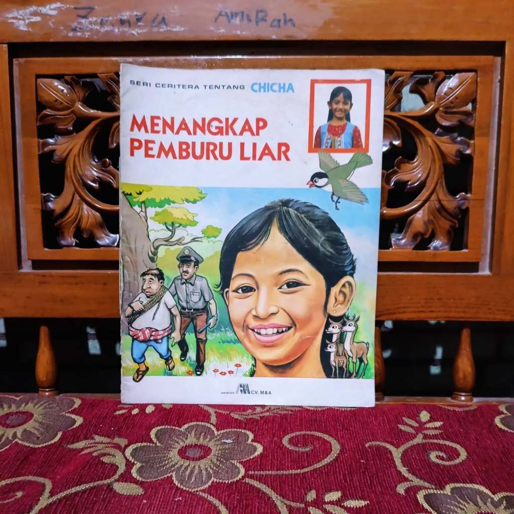 Buku Komik Cergam Anak Seri Ceritera tentang Chicha