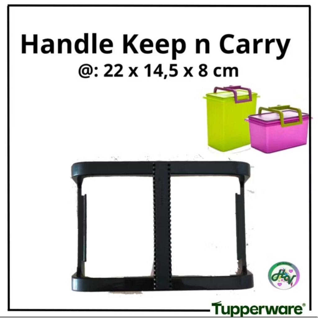 handle keep  n carry tupperware