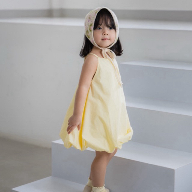 ZOEWE KIDS — OHANA DRESS | Dress or Top Perempuan | Butter Yellow Dress or Top