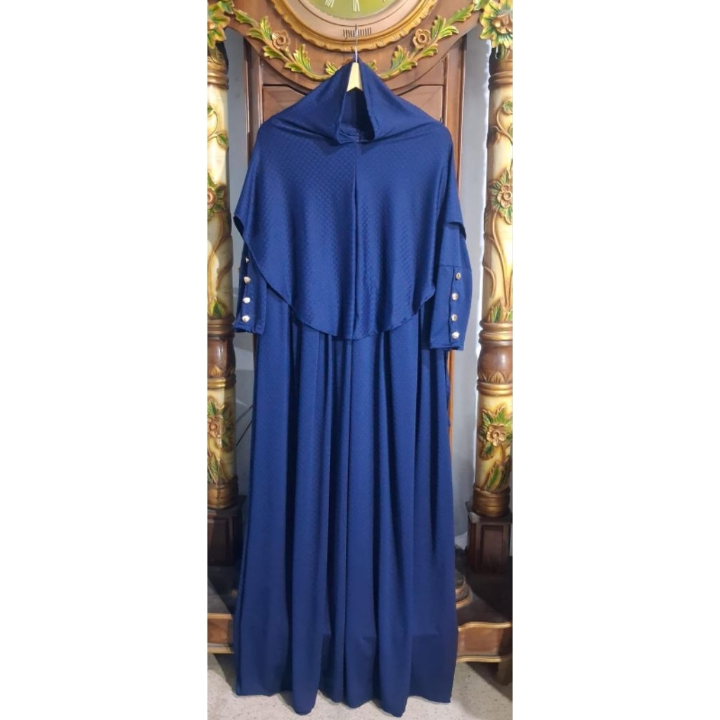 Gamis Setelan Kerudung Marwah