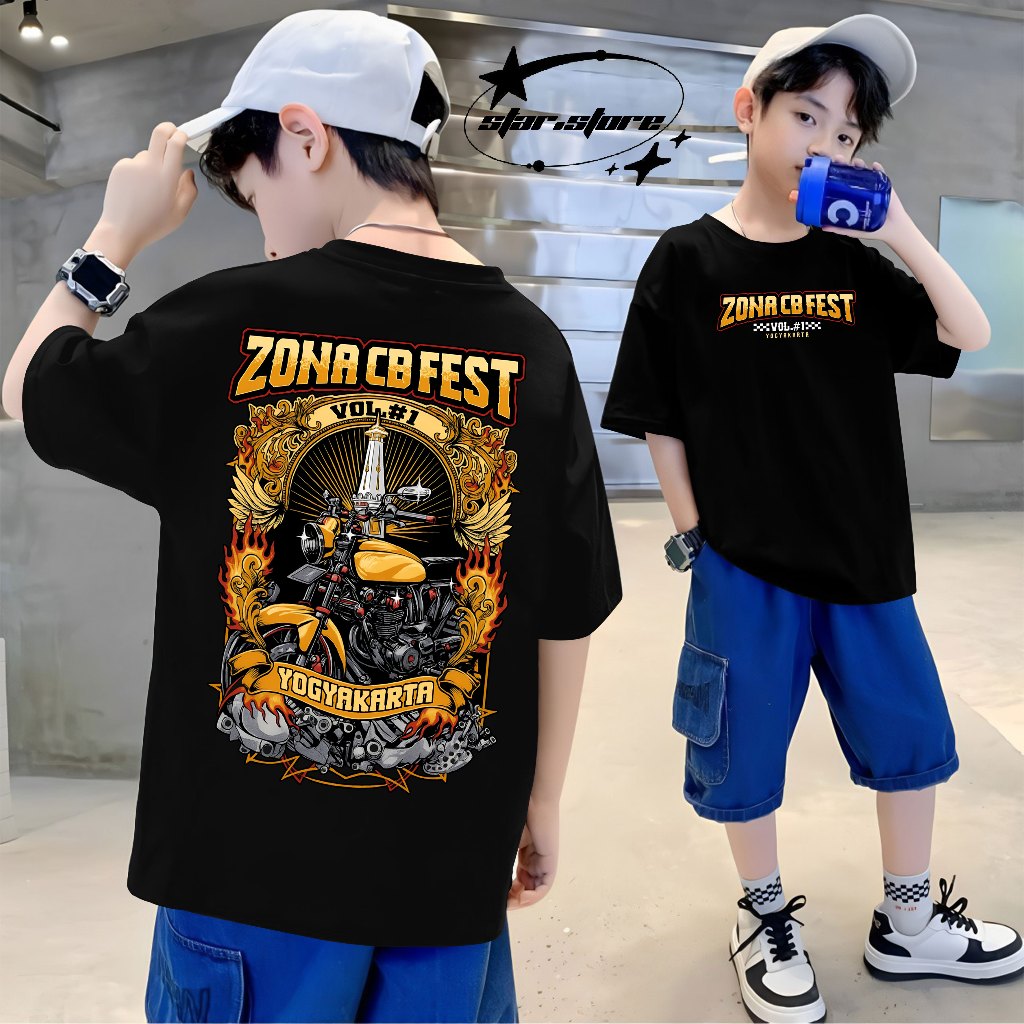 KAOS ANAK ZONA CB FESTIVAL VOL 1 2025 ORIGINAL / KAOS ZONACB FEST