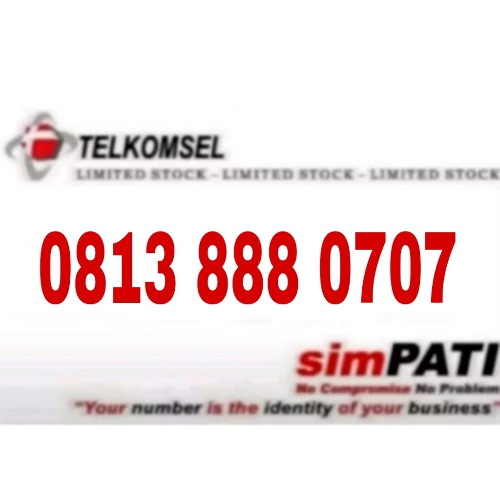 Simpati Cantik 11 digit Rapih