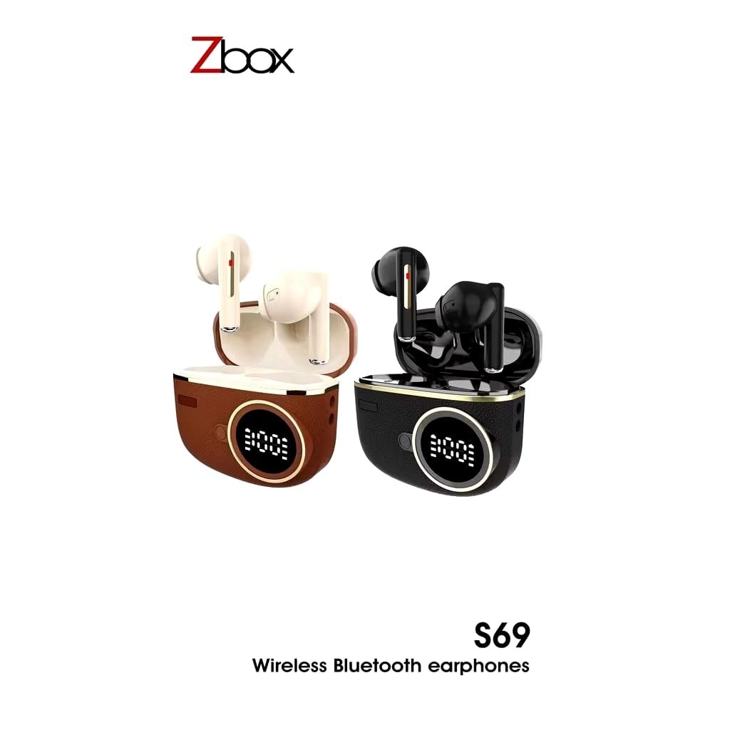 Headset Bluetooth Tws Zbox S69 Super Bass - Headset Bluetooth Murah Full Bass Original Zbox